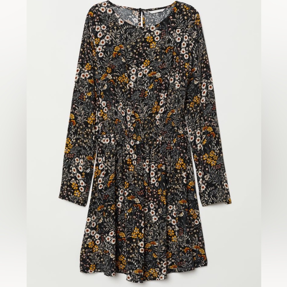 H&M Floral Dress Size 10